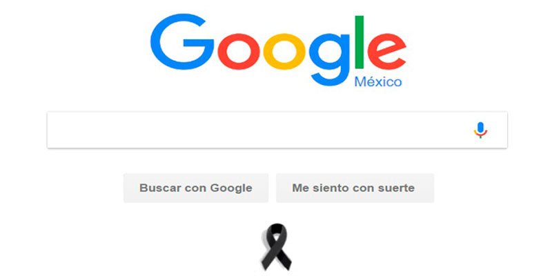 Google-moño-luto-Monterrey