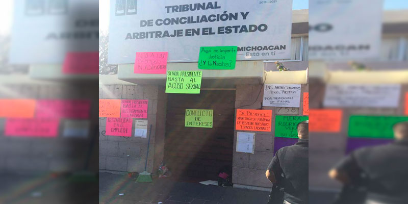 toma-tribunal-Conciliación-Michoacan