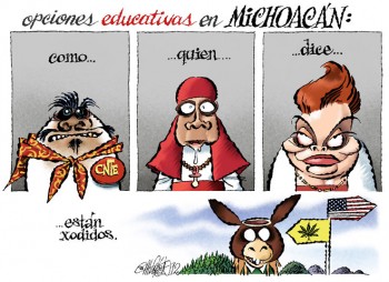 La educación de Michoacán...