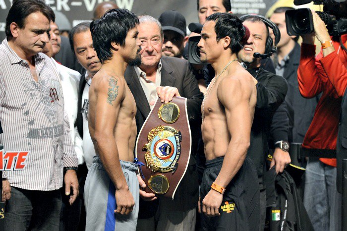 Todo listo para la cuarta pelea de Márquez vs Pacquiao