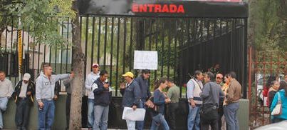 bloqueo Secretaría de Finanzas Ventura Puente Morelia