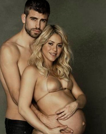 Shakira y Piqué celebran baby shower