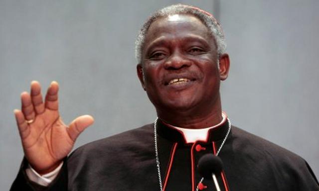 Cardenal Peter Turkson, de Ghana, de los favoritos para asumir el Pontificado.