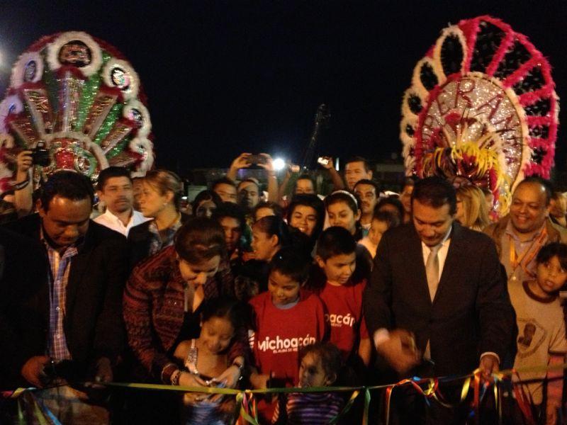 Inauguran presencia de Michoacán en León