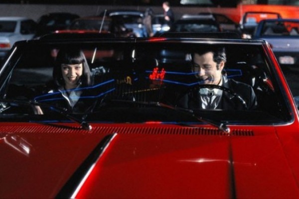 pulp fiction carro rojo robado