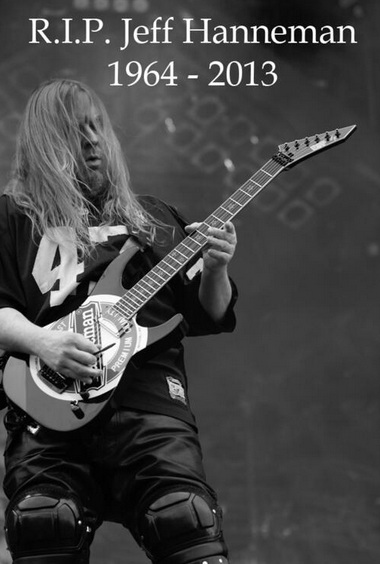 Fallece Jeff Hanneman, guitarrista de Slayer