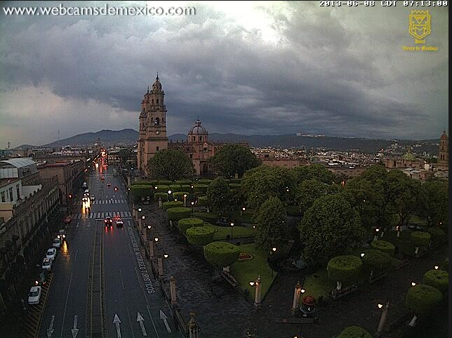 morelia asi amanece 8 junio 2013