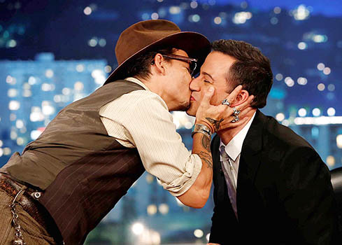 Johnny Depp Jimmy Kimmel