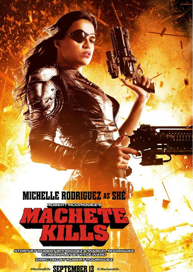 Michelle Rodríguez Machete Kills