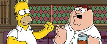 Los Simpsons Family Guy