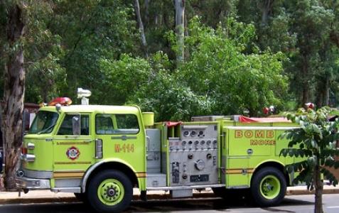 camión de bomberos Morelia