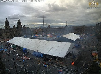 CNTE desalojo Zócalo