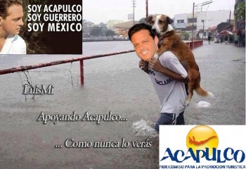 Luis Mi apoyando Acapulco la buena