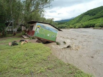 Las lluvias arrasaron con cultivos, escuelas  viviendas por igual / Foto: Valor x Michoacán SDR