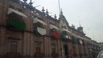 Morelia septiembre Palacio de Gobierno