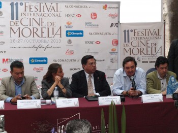 Festival Internacional de Morelia FICM rueda de prensa Jesús Reyna