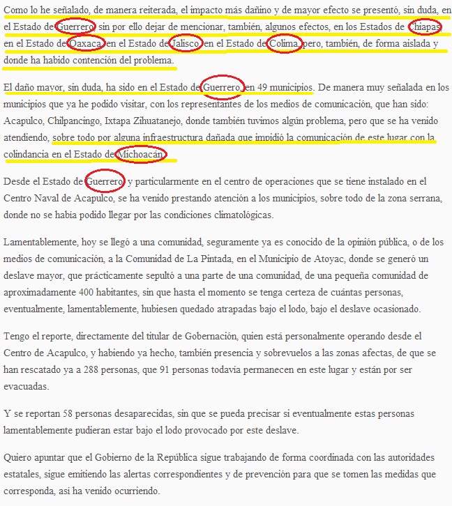 Peña Nieto discurso olvida a Michoacán 3