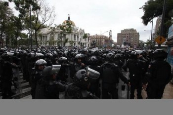 Policias Zócalo