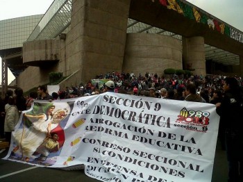 marcha CNTE México