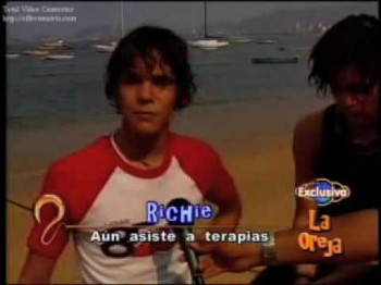 Richie cuando formaba parte de Mangeto