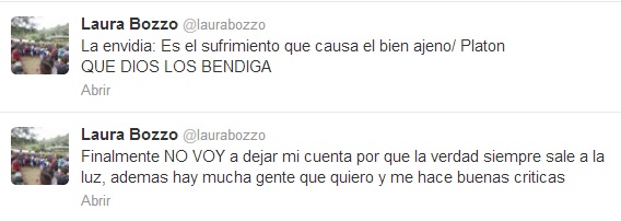 Laura Bozzo de regreso a Twitter