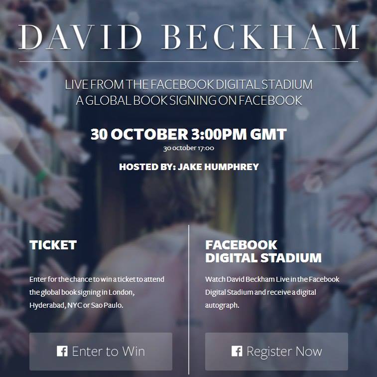 david beckham autografos