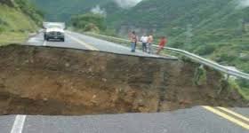 Fenómenos naturales desastre en Michoacán por tormentas Manuel y Ingrid