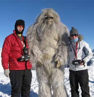 Como los humanos se imaginan al Yeti