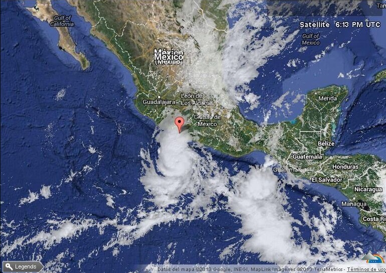 tormenta tropical Raymond