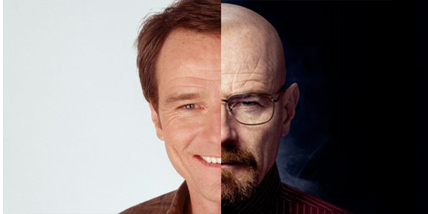 Bryan Cranston Walter White y Hal de Malcolm