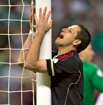 Falla del Chicharito Hernandez-Mexico