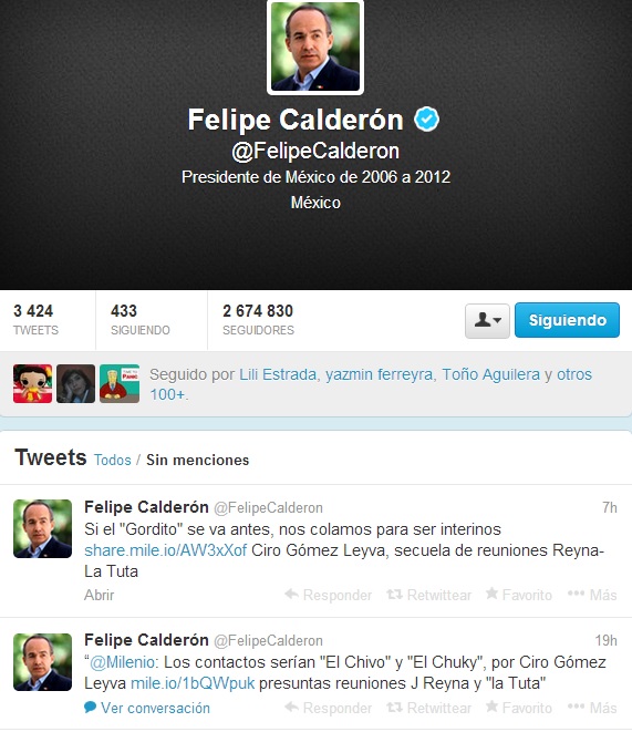 Felipe Calderón columna ciro gómez 2