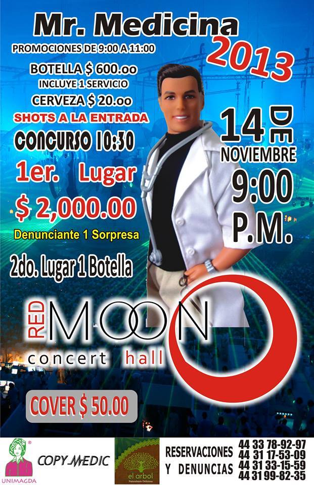 Morelia: ¡Tenemos 4 Pases Dobles Para Mr Medicina 20013 Este Juevebes! #promochangoonguera