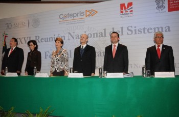 Reunión Nacional de Salud Fausto Vallejo Mercedes Juan López y Mikel Arriola Peñalosa