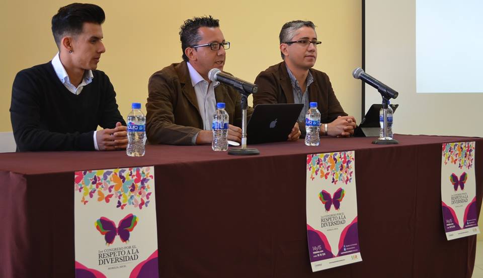 Rueda de prensa 1er Congreso por el Respeto a la Diversidad Morelia