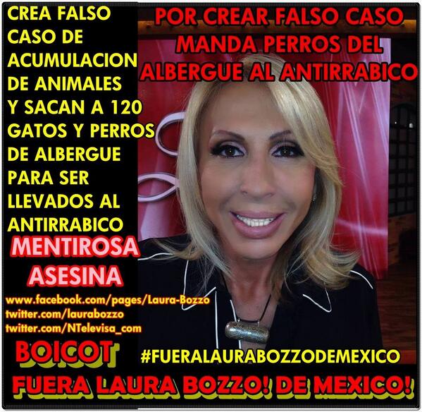  fuera laura bozzo de mexico