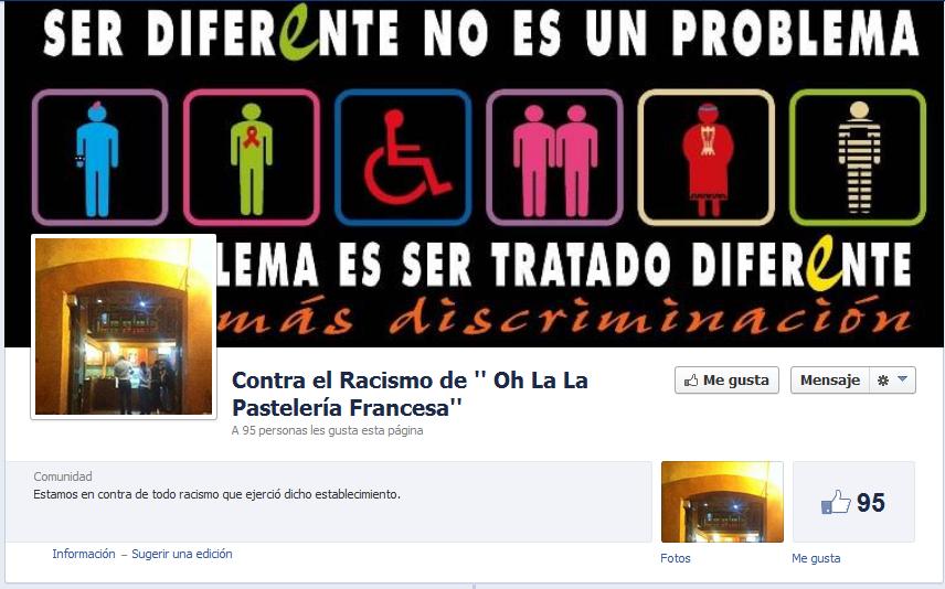 grupo en contra del racismo en chiapas café donde expulsan a joven con apariencia indígena