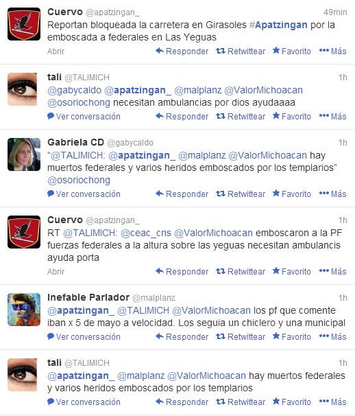 redes sociales muertos emboscada policía federal3