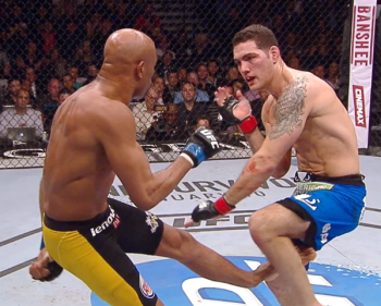 Anderson Silva fractura UFC1