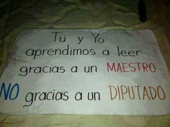 Aprendimos gracias a un maestro