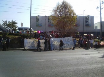 Marcha Morelia Casa de Gobierno