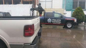 Policía Estatal SSP robo de camioneta