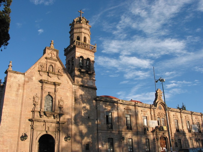 Santuario de Guadalupe y Exconvento de San Diego Morelia Michoacán