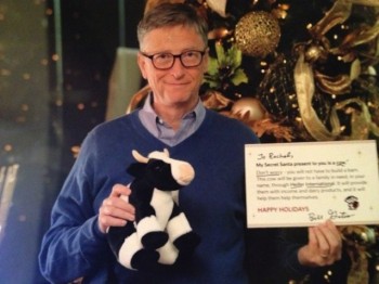 bill gates intercambio navideño