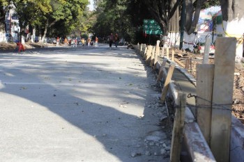 Avenida Camelinas repavimentación Morelia