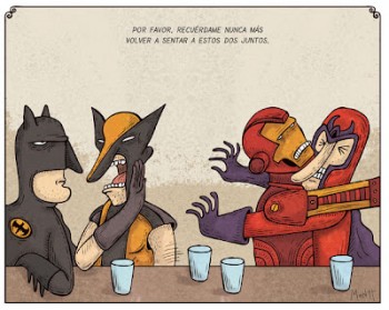 Wolverina-Batman-Iron Man-Magneto