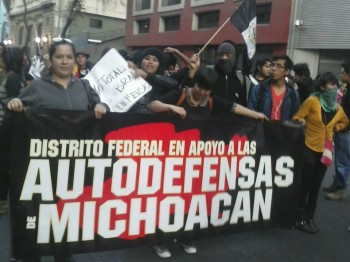 autodefensas apoyo df manifestación