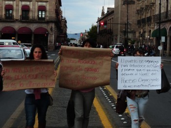 una hr x michoacán manifestación morelia yosoy132