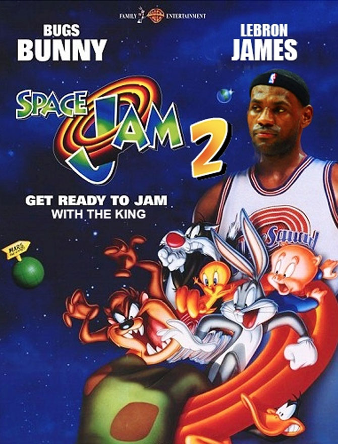 Lebron James e Buggs Bunny protagonistas en Space Jam 2  4