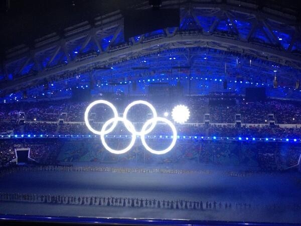 aros olímpicos Sochi 2014